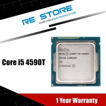 사용 인텔 코어 i5 4590T 2.0GHz 쿼드 6M 35W LGA 1150 프로세서 CPU, 한개옵션0