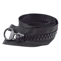 백패킹텐트 동계 소형 20 #60-200cm 수지 지퍼 초대형 O 링 슬라이더 장식 배낭 의류 텐트 수리 재봉 액세, 02 Black_01 No20_03 80cm