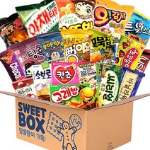 스위트박스 심플C 과자세트 18p, 1세트, 18종