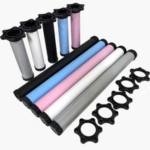 철물프렌드 식탁다리 책상다리 높이조절 가구발통 테이블 책상 상다리 700용, 핑크