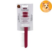 강아지빗 일자 애견브러시 반려동물털제거기 원올 털