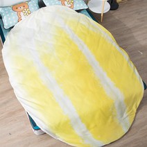 야채 과일 생선 음료수 여름 이불 다리덮개 80x115cm, 참외