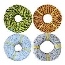 로프 5mm/6mm/8mm/10mm/12mm/14mm/16mm 안전로프 밧줄 PP 산악 캠핑, 16mm[200m]24.2kg