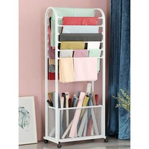 포장지걸이대 시트지 자동차필름 보관대 랩핑지 걸이, 길이 80x30x165 블랙