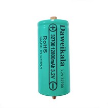 인산철시동배터리 스파크 딥싸이클 배터리 Daweikala 새로운 32700 12800mAh 3.2V Lifepo4 충전식 전문 리튬 철 인산염 전원 나사 포함, [05] 10PCS