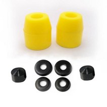 초등학생롱보드 스케이트 보드 부싱 7 인치 pu 스케이트 보드롱 보드 소프트 부싱 충격, Yellow