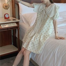 잇츠스타일 여성 빅 프릴 라펠 카라 스위트 러블리 하트무늬 캉캉 미니 원피스