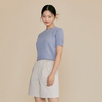 SPAO COOLTECH 썸머 케이블 반팔 니트 SPKWC25G04 RE SPKWC37U04