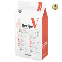 라이브잇 유한양행 Recipe V 강아지 연령별 맞춤식사료, 12개, 1.2kg, 퍼피
