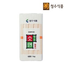[청수식품] 청수 소면 10인분(결속) 1kg x 1봉, 단품