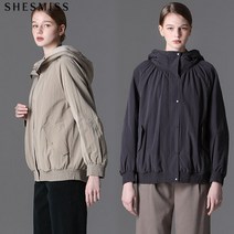 쉬즈미스 셔링 포인트 후드 패딩 점퍼 택가격 398000원