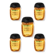 BBW 배스앤바디웍스 포켓사이즈 손세정제 선샤인&레몬 5팩, 5개