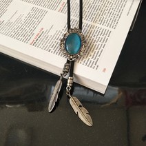 루프 넥타이 타이슬링 볼로타이 목걸이 원석 엔티크