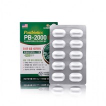 [천시원]USA PB-2000 포스트바이오틱스 유산균골드(500mgx60캡슐) 유산균 생균 100억마리, 상세페이지 참조, 상세페이지 참조