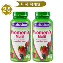 비타퓨전 여성용 멀티비타민 젤리 220구미[블랙멍키즈], 2병, 2개