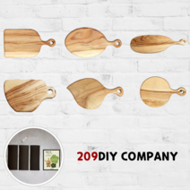 209DIY 캄포도마만들기 플레이팅(대) 플레이팅도마 식도마, 타원물방울