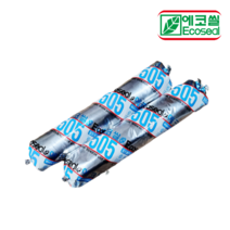 수달 에코씰 동양실리콘 Ecoseal 505 창호용 소시지 실리콘, 백색, 1개