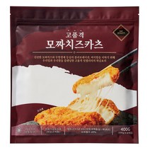 [한정수량 10% 행사] 잇퀄리티 무항생제 고품격 통등심 모짜 치즈 카츠 100g 4개입, 400g, 1개