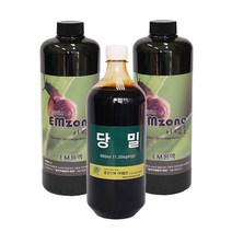 이엠하우스 EM 원액 쌀뜨물 발효액 당밀 3종 세트, 1000ml+1000ml+900ml
