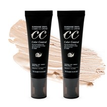 예담윤빛 썬샤인 스네일 콤보 씨씨크림 SPF45 PA+++ 달팽이 CC크림 50ml, 2개(할인)