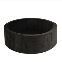 볼풀 놀이장 초대형 볼 피트 폼 접이식 크롤링 울타리 어린이 놀이터 공기 배 실내 야외 풀, [01] 35 inch, [02] black