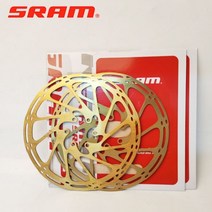 자전거 mtb 산악 SRAM-초경량 디스크 브레이크 로터 160mm 180mm 203mm MTB 센터라인 유압 용 1 개 2, 2PC-180-180-Gold