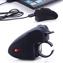 펜마우스 펜타블렛 마우스펜 조용한 무선 마우스 손가락 미니 USB 충전식 포켓 링 PC 노트북, 한개옵션0, 한개옵션1