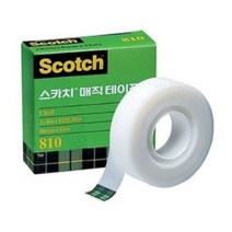 스카치 매직 테이프 리필 18mm x 15m, 6개