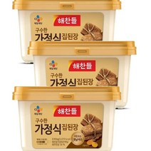 해찬들 구수한 가정식 집된장 깊은맛 된장 3.15kg, 3개