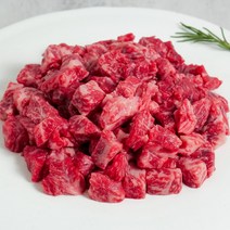 우마왕 한우 1++ 소고기 냉장 국거리용 목심 고급정육, 3팩, 300g, 1++No9 고급국거리세절