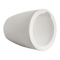 Ar 스크랩 용융을 위한 석영 도가니 컵 붓는 금형, C500, 화이트, 세라믹