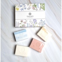 향기가 다른 나만의 체취를 담은 순수 천연 비누 틸리 (TILLEY 비누), 4P SET