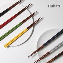 휴바트 카나미 젓가락 천연목 말라스우드 핸드메이드 나무젓가락, 블랙