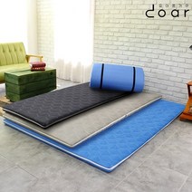 도아르 65T 볼라텍스 접는 바닥 토퍼 접이식 매트리스 수면매트 1인용 2인용 두꺼운 요매트 토퍼매트 요토퍼 원룸 자취