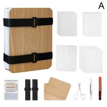 압화diy 압화공예 식물 표본 도구 키트 DIY 건조 꽃 프레스 나무 식물 프레스 도구 꽃 프레스 키트 식물, 01 A