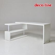 데코라인 코넬 이지 와이드 데스크 책상 1600 DDW003C, 메이플+실버