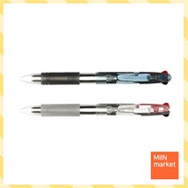 2색볼펜 검정 빨강 0.7mm 에스 부드러운 12입/타 2색볼펜 컬러