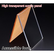 대형아크릴판 acrylic sheet clear cast plexiglass panel, 300x300mm, 5mm