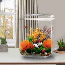 무환수어항 자동청소어항 물고기 금붕어 키우기 미니