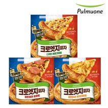 풀무원 pulmuone 크로엣지 피자 골라담기(미트칠리토마토/스위트애플크럼블/콰트로치즈웨지포테이토), 웨지포테이토x1판