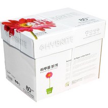 하이브라이트 A4 80g 1BOX 2500매/A4용지/복사지 _ 2022978EA, 본상품선택
