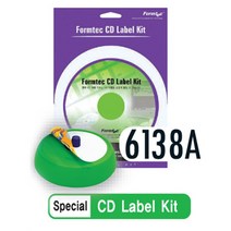 폼텍 CA-6138A CD Label Kit CD Label kit사이즈