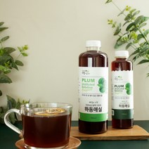 하동 매실 매실청 소화에좋은차 매실액, 하동 매실원액 500ml 2병