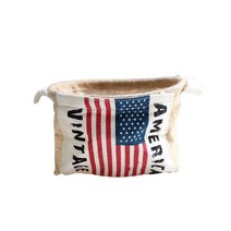 soooooo몰_Flag 쥬트바스켓(소) 분리수거함 (미국) x2 예쁜 분류 바구니 수거함 예쁜함_더수sSHOP, 무옵션_상품_입니다_