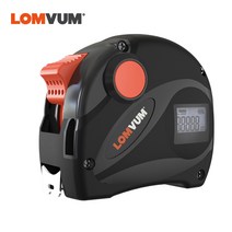 LOMVUM 스마트줄자 레이져 줄자 수평계 휴대용 자 레이저 거리측정기 디지털줄자 레이저측정기, 1개