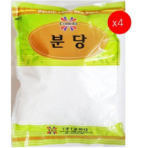 [더착한푸드]분당(꼬미다 1K) 4개 식자재마트 대용량 업소용 분당, 1, 1kg