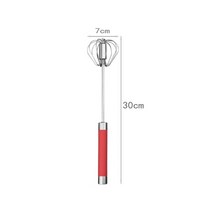 가축 사료 교반기 배합기 혼합 믹서 Hand Pressure Semi-automatic Egg Beater Stainless Steel Kitchen Ac, 06 Red tuba