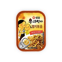 두배로유통 샘표 우리엄마 멸치볶음 50g x 4개