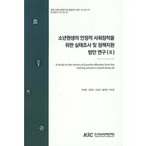 소년원생의 안정적 사회정착을 위한 실태조사 및 정책지원 방안 연구 2, 한국형사정책연구원