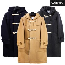 COVERNAT 울 더플 코트 차콜 CO2204CT04CH